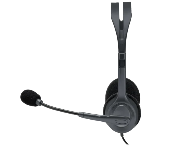 Audifono con microfono Logitech H111 estéreo 3.5mm USB - Image 2