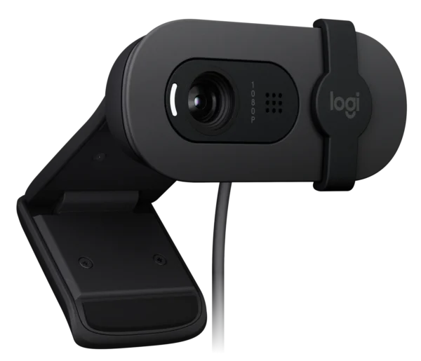 Cámara Webcam Logitech BRIO100 USB FHD 1980x1080 microfono integrado