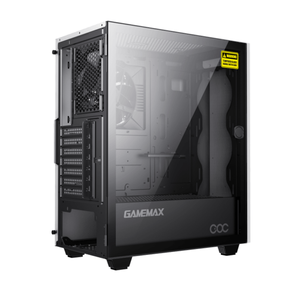 Case Gamemax Diamond COC mid tower RGB vidrio templado lateral - Image 6