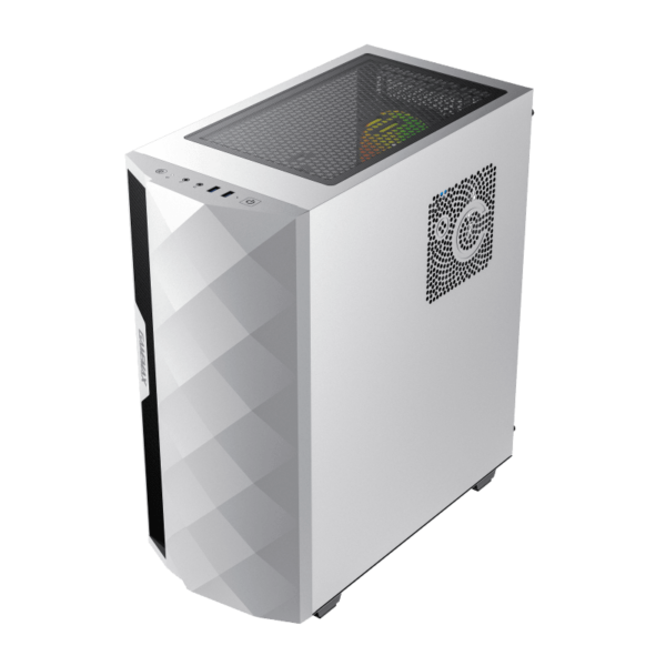 Case Gamemax Diamond COC mid tower RGB vidrio templado lateral - Image 4