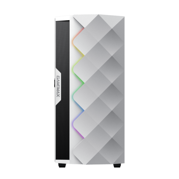 Case Gamemax Diamond COC mid tower RGB vidrio templado lateral - Image 2