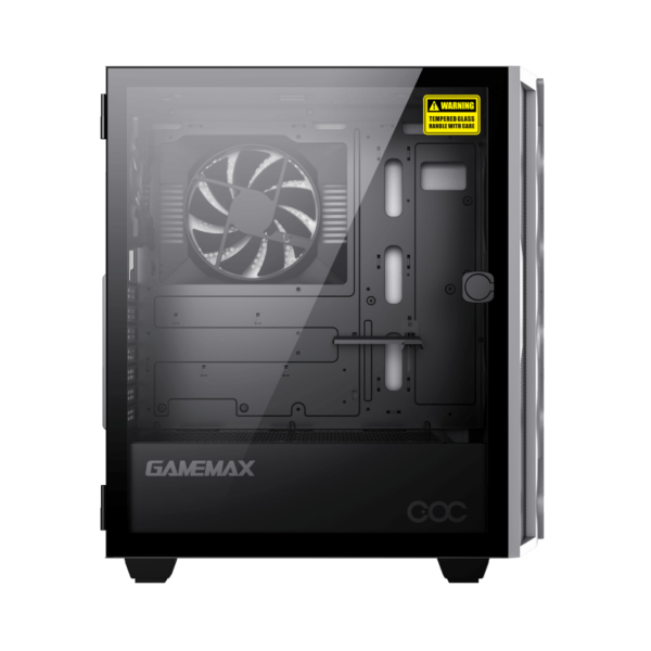 Case Gamemax Diamond COC mid tower RGB vidrio templado lateral - Image 5