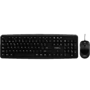 Kit teclado y mouse Argom multimedia clásico USB
