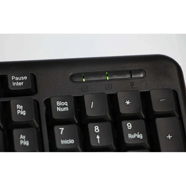 Kit teclado y mouse Argom multimedia clásico USB - Image 3