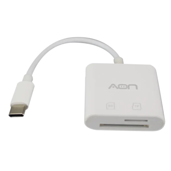 Adaptador USB-C a Hembra Micro SD & SD Card AON