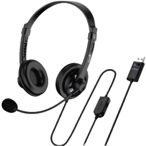 Audifono con microfono Genius HS-230U USB Control Integrado