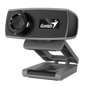 Cámara Webcam Genius Facecam 2000X2 USB FHD 1080 Enfoque manual en Negro