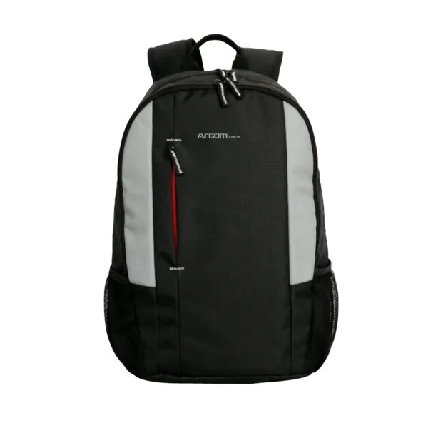 Morral para Portatil 15.6 Elevation Argom Acolchado en Poliester en Negro y Gris