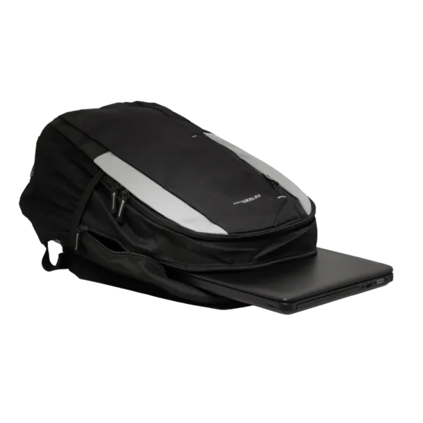 Morral para Portatil 15.6 Elevation Argom Acolchado en Poliester en Negro y Gris - Image 2