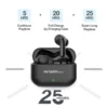 audifonos argom skeipod e85 negro bt 5.3 ipx5 resistente al agua cancelacion de ruido