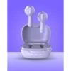 audifonos genius hs m905bt lila bt 5.3 con control tactil