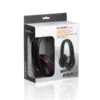 audifonos con microfono argom aero 64 negro 3.5mm