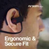 audifonos con microfono argom ultimate flex negro bt 4.1 control integrado