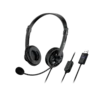 audifonos con microfono genius hs 203u negro usb c