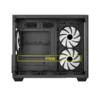 case aerocool drift mini gaming mini tower negro atx 2 x usb paneles laterales vidrio templado