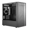 case cooler master box nr400 odd gaming mini tower negro atx 2 x usb panel lateral vidrio templado