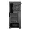 case gamdias aura gc2 gaming mid tower atx negro 3 x usb panel frontal malla panel lateral vidrio templado