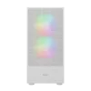 case gamdias talo e3 mesh elite gaming mid tower blanco 1 x usb panel frontal de malla de vidrio templado