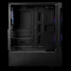 case gamdias talos e3 gaming mid tower negro atx 3 x usb panel frontal y lateral vidrio templado