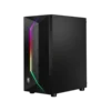 case msi mag vampiric 100r full tower negro 1 x usb 3.2 2 x usb 2.0 lateral vidrio templado panel frontal de malla