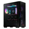case xpg starker air gaming mid tower negro atx 2 x usb paneles laterales vidrio templado panel frontal malla magnética