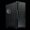 case xpg starker gaming mid tower negro atx 2 x usb paneles laterales vidrio templado