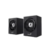 cornetas genius sp hf385bt negro gris 3.5mm usb bluetooth 4w controles en línea