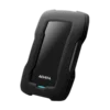 disco duro externo adata hd330 5tb usb 3.2 carcasa de silicona negro