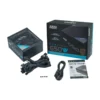 fuente de poder azza gaming 650w psu atx 12v 80 plus bronze 100 240v negro