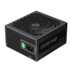 fuente de poder gamemax gaming 600w gm 600 bronze atx 12v modular certificación de seguridad negro