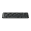 kit teclado mouse logitech mk220 teclado inalámbrico español mouse 3 botones baterias negro
