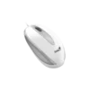 mouse genius dx mini 1200dpi 3 botones rgb led usb blanco