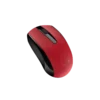 mouse genius eco 8100 1200dpi 3 botones usb recargable ecológico rojo