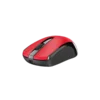 mouse genius eco 8100 1200dpi 3 botones usb recargable ecológico rojo