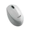 mouse genius nx 7009 1200dpi 3 botones inalámbrico ambidiestro plug & play blanco gris