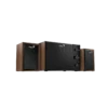 subwoofer genius sw 2.1 350 madera 3.5mm 15w agudos y graves volúmen ajustable