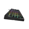 teclado genius gaming scorpion k7 plus español rgb led usb antiderrame pane de control volúmen negro