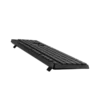 teclado genius kb 7200 español inalámbrico mutimedia indicador de bateria negro