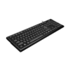 teclado genius smart kb 100 español usb resistente a derrames negro