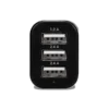 cargador argom para auto 1a usb 2.0 indicador led negro (copy)