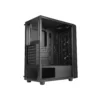 case azza prime 360 gaming mid tower negro atx 2 x usb panel izquierdo vidrio templado panel derecho acero