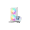 enfriador liquido gamdias aura gl240 v2 3 pines argb lga 1851 intel y amd carcasa giratoria blanco (copy)