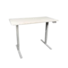mesa jemip dominion station 1.20 (l) x 60 (a) ajustable electrico control de altura blanco