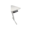 mesa jemip dominion station 1.20 (l) x 60 (a) ajustable electrico control de altura blanco