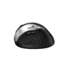 mouse genius ergo 8250s 1600dpi 6 botones inalámbrico plug and play con reposapulgar clic silencioso gris