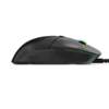 mouse xpg alpha gaming 16000dpi 6 botones usb led rgb diseño ergonómico negro
