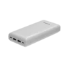 power bank adata c20 20000mah usb type c indicador led blanco