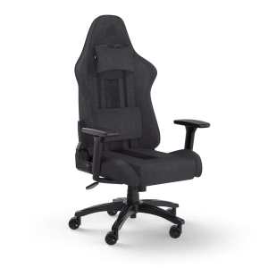 silla corsair tc100 relaxed ergonomica tela reposabrazos ajustable reclinable negro