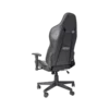 silla jemip gaming racer cojines removibles reposabrazos negro carbon blanco