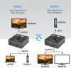 splitter switch argom hdmi 2 en 1 hdmi inputs to 1 hdmi output 4k 60hz
